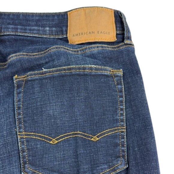 American Eagle Next Level Flex Slim Straight Jeans – Men’s 34x33 - Picture 3 of 11
